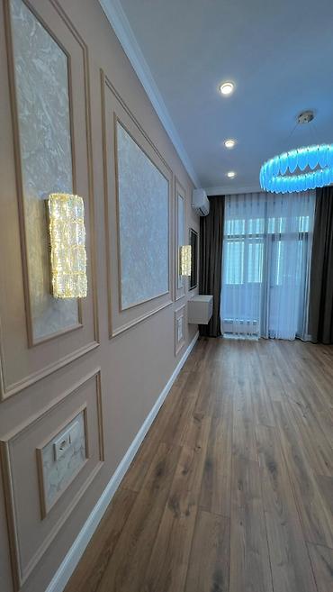 нбк: 2 комнаты, 84 м², Асанбай мкр Элитка, 2 этаж, Евроремонт — 3