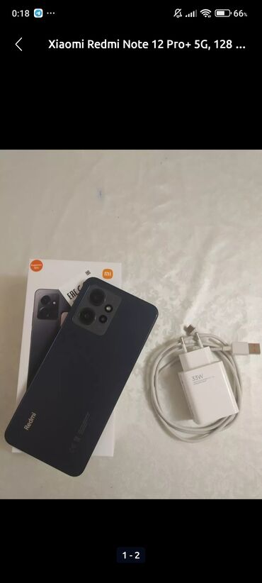 xiaomi mi5c 3 64gb black: Xiaomi Redmi Note 12, 128 GB, rəng - Boz, 
 Barmaq izi, Face ID