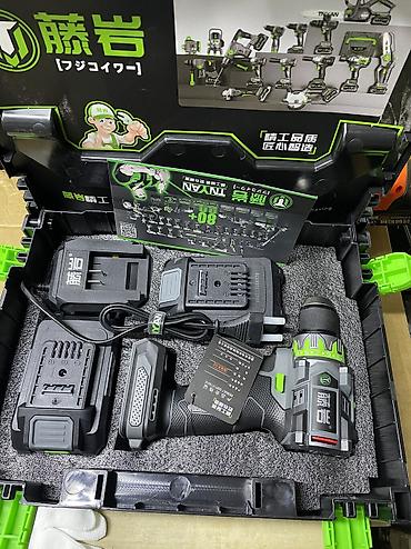 Шуруповерты: Аккумуляторные дрели‑шуруповерты . Доставка по г.Бишкек бесплатно🚚✅ — 7