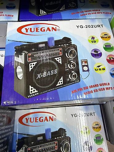 Портативная радиоколонка YUEGAN (модели YG-202URT / YG-204URT) -