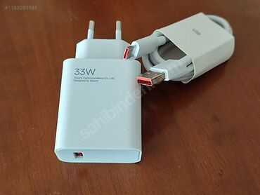 iphone 13 pro max qiymeti 2 ci el: 33 W. REDMI NOTE 13 . QUTUDAN CIXAN ORIGINAL ADAPTER