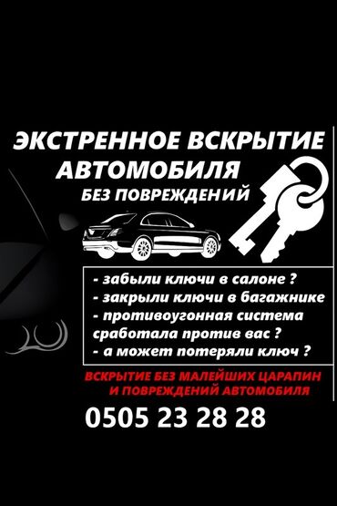 немецкий набор инструментов для авто: Экстренное вскрытие автомобиля без повреждений. Услуги: - Открытие