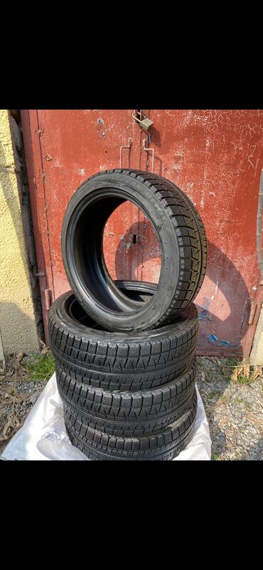 Шины: Шины 225 / 45 / R 18, Всесезонная, Б/у, Комплект, Легковые, Корея, Bridgestone