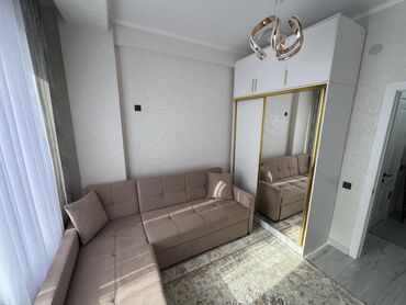 1 комнатная квартира бишкек продажа: 1 бөлмө, 30 кв. м, Элитка, 3 кабат, Евроремонт