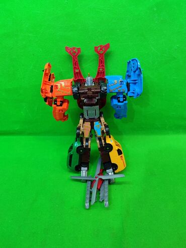 Игрушки: Тобот Гига 7 робот игрушка🌟 Комплектация товара: робот из 6 машинок и at lalafo.kg — 2 Игрушки: Тобот Гига 7 робот игрушка🌟 Комплектация товара: робот из 6 машинок и — 2