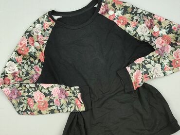 zara basic t shirty: Czarna damska koszulka z długim rękawem, wyróżniająca się rękawami