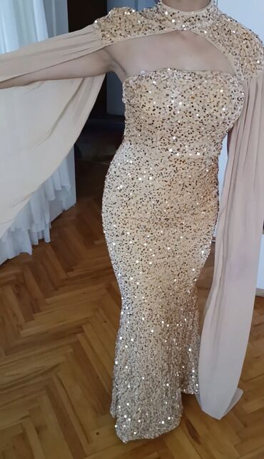 haljine za mame i cerke beograd: S (EU 36), bоја - Zlatna, Kratkih rukava na lalafo.rs haljine za mame i cerke beograd: S (EU 36), bоја - Zlatna, Kratkih rukava