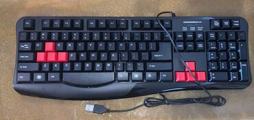 наклейки ноутбук: USB клавиатура Ehoworld KB-6105 Цвет: черный Буквы: английские