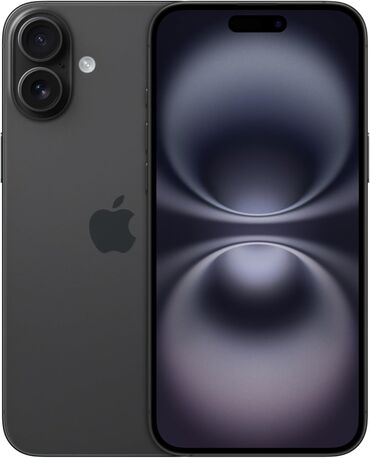 Apple iPhone: IPhone 16 Plus, Новый, 256 ГБ, Black Titanium, Зарядное устройство, Защитное стекло, Чехол, 100 %