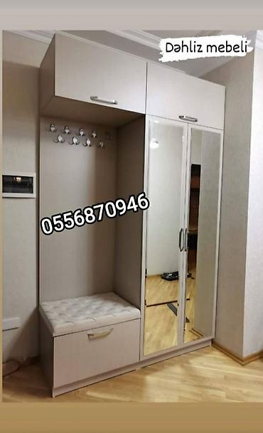 Sifarişlə dolablar: Düz dolab, Qonaq otağı üçün, Paltar üçün, Açılan, Quraşdırıla bilən, 2 qapılı — 4