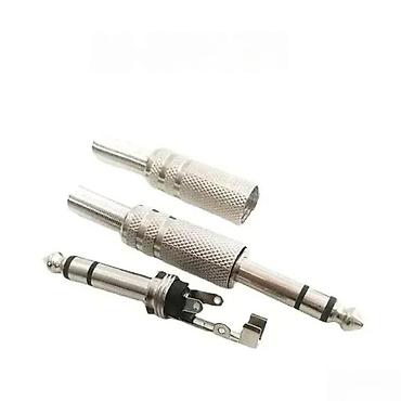 team constructions leskovac: BANANA 6,3MM STEREO UTIKAČ BESPLATNA DOSTAVA | Metalna stereo banana — 1