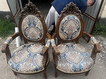 Ремонт, реставрация мебели: Реставрация мягкой мебели Перетяжка ткань Покроска стульев и дерево — 14