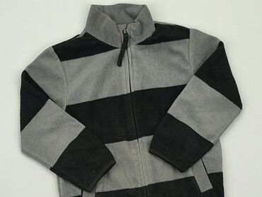 szary sweterek z perełkami: Bluza, H&M, 3-4 lat, 98-104 cm, stan - Dobry