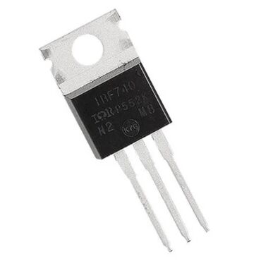 kondensator: IRF740 MOSFET TO-220