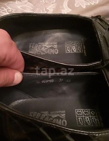 adidas az: Gencede satilir ici colu deri Salvatore Ferragamo kişi ayaqabisi 90azn — 4