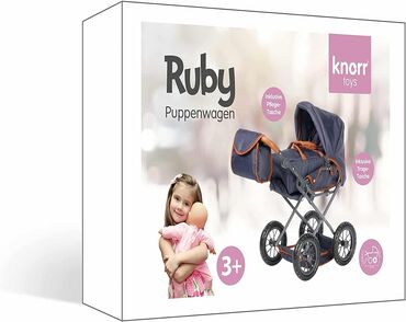 Kolica za bebe: Kolica za lutke Ruby – tamno plava (CT-631306) Zemlja porekla — 9