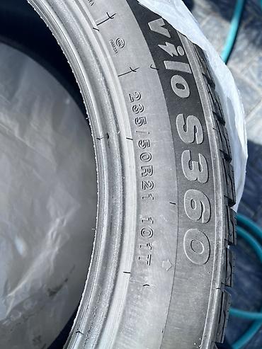 Шиналар жана дисктер: Зимние шины TRACMAX почти новая - Размер: 235/50 R21 - Индекс — 3