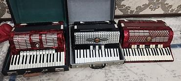 Аккордеоны: . Комплектация по каждому: 1) Левый аккордеон: Waltmester Diana 7/8 — 1
