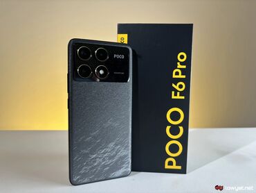 Poco: Poco F6 Pro, Новый, 512 ГБ, цвет - Черный, 1 SIM, 2 SIM, eSIM
