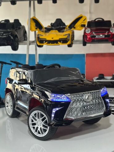 maşin uşaq: Uşaqlar üçün nəzərdə tutulmuş Lexus LX-570 modelinin elektrikli