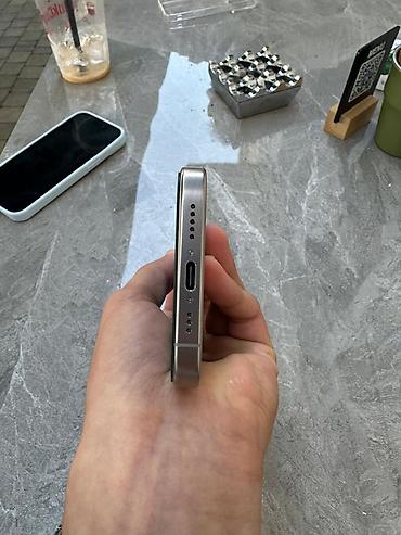 iphone 1 almaq: IPhone 16 Pro, Natural Titanium, Simsiz şarj — 4