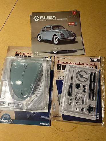 tajne i laži: VW Buba – maketa 1:8 (Die-cast) – komplet prvi delovi sa brojem 1 - — 4