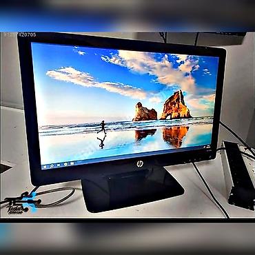 Monitorlar: HP stolüstü monitor - Marka/model: HP (LED/LCD monitor) - Təxmini — 1