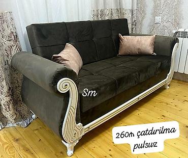 divan kohne: Açılıb-yığılan divan modeli. Klassik üslubda hazırlanmış bu divan — 3
