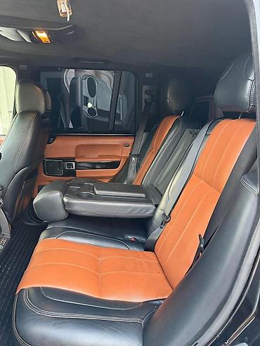 ag 07 sekilleri: Range Rover (L322) – qara rəng, tam ölçülü lüks SUV. Xüsusiyyətlər: - — 6
