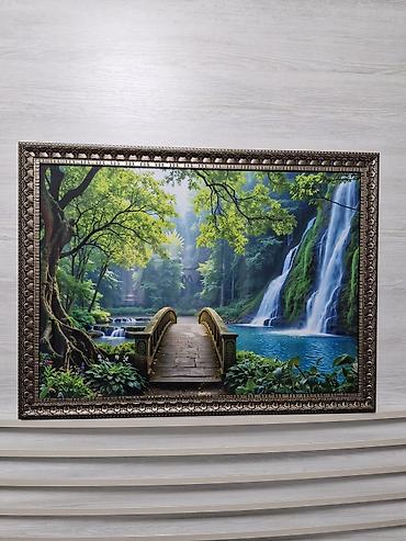 bayraq şəkli: Foto şekiı DTF materialdan 50×70 ə giymət ramkaya görə deyişir — 1
