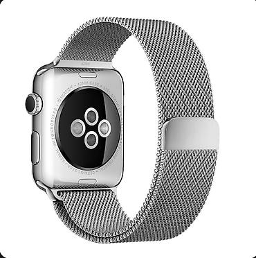 Apple Watch: Продаю оригинальный ремешок для Apple Watch - Milanese loop Silver — 3
