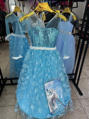 Платья: Детское платье, цвет - Красный, Новый — 9