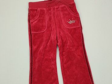 spodnie z łańcuszkiem: Material trousers, Marks & Spencer, 1.5-2 years, 92, condition - Good