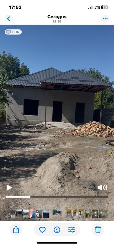 ак босого дом продается: Дом, 104 м², 4 комнаты, Собственник, ПСО (под самоотделку)