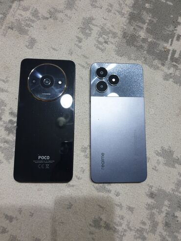 телефон w: Poco C61, Колдонулган, 64 ГБ, түсү - Кара, 1 SIM, 2 SIM