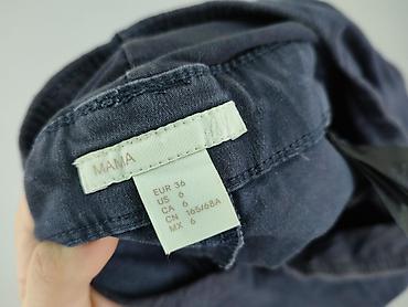 ciazowe: H&M Mama, Spodnie materiałowe damskie, rozmiar S — 5