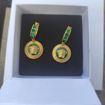 Bijuteriya dəstləri: Versace sırqa qolbaq dəsti orginal qutusu ilə — 4