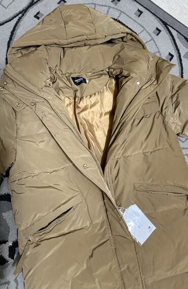 зимние женские куртки купить бишкек: Куртка S (EU 36), цвет - Бежевый