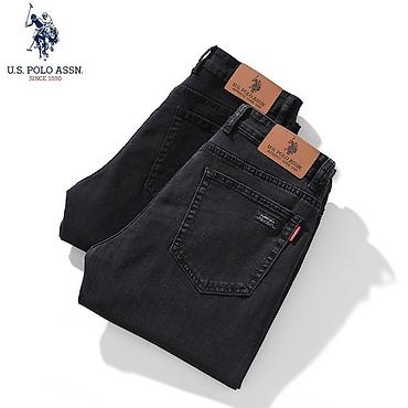 Мужские джинсы, L, XL, Us Polo Assn, Б/у, цвет - Черный, Самовывоз, Платная доставка