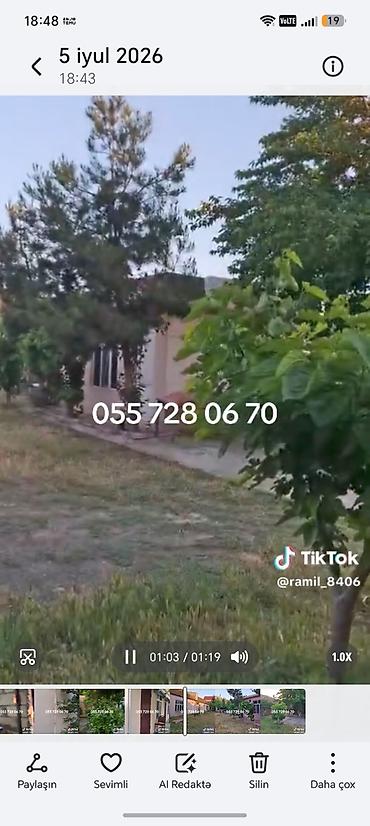 balaxani ev: Ferma və həyət evi 16sot torpaq 2otaqlı ev — 2