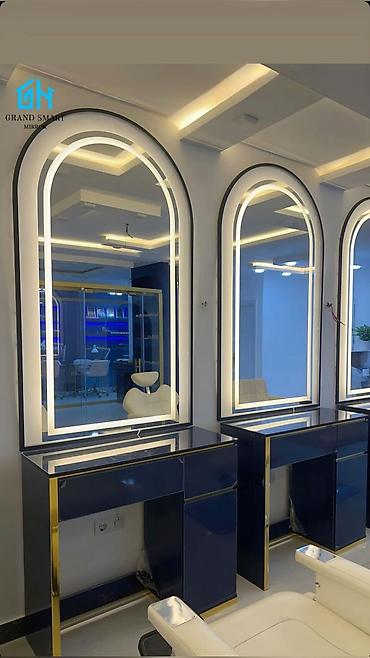 Салонные, медицинские комплекты мебели: Gözəllik salonları üçün tam interyer və mebel həlli - Salon bərbər — 7