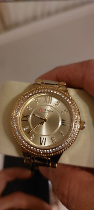 Qol saatları: Qol saatı, Curren, rəng - Qızılı — 1