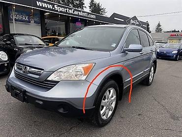 накладки на арки: Накладка крыла Переднее левое Honda, 2009 г., Б/у, Оригинал — 5