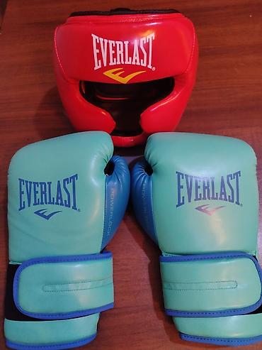 boks kask: Everlast boks dəsti - Brend: Everlast - Dəst tərkibi: - Qırmızı — 1