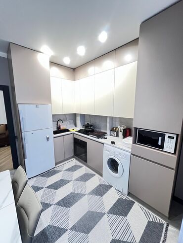 Посуточная аренда квартир: 2 комнаты, Душевая кабина, Постельное белье, Кондиционер — 9