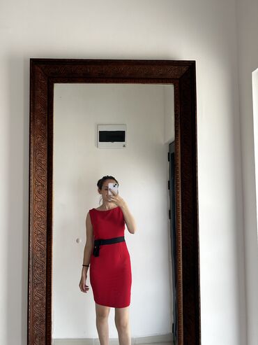 haljine za tinejdžere: S (EU 36), color - Red, Evening, With the straps