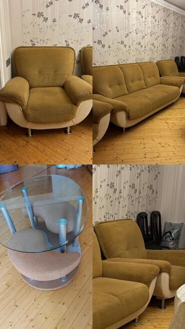 ikinci əl divan kreslo: Divan, 2 kreslo