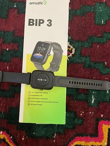 saat seti: Amazfit Bip 3 ağıllı saat - 1.69" böyük rəngli ekran – bildirişləri — 2