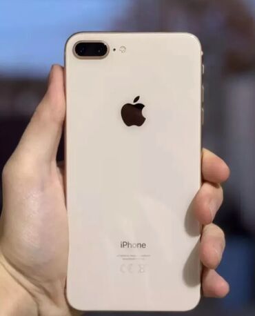 iphone 11 pro max ekran qiymeti: IPhone 8 Plus, 64 GB, Qızılı, Barmaq izi, Simsiz şarj