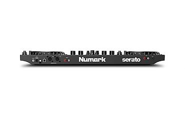 mikrofon shure: Numark NS4FX – 4 göyərtəli peşəkar DJ kontrolleri + iki səviyyəli — 7